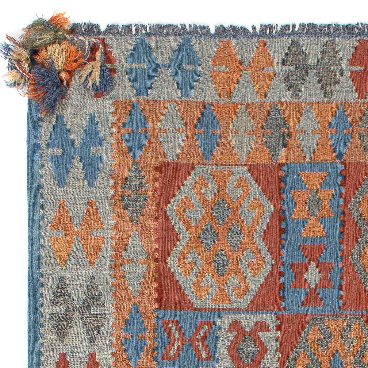 Moderne kilim Tæppe 172x252cm - Uldtæppe