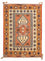 Kelim-tæppe - orientalsk - 205 x 144 cm - flerfarvet