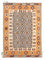 Kelim-tæppe - orientalsk - 197 x 144 cm - flerfarvet