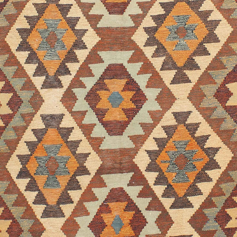 Kelim-tæppe - orientalsk - 212 x 152 cm - flerfarvet