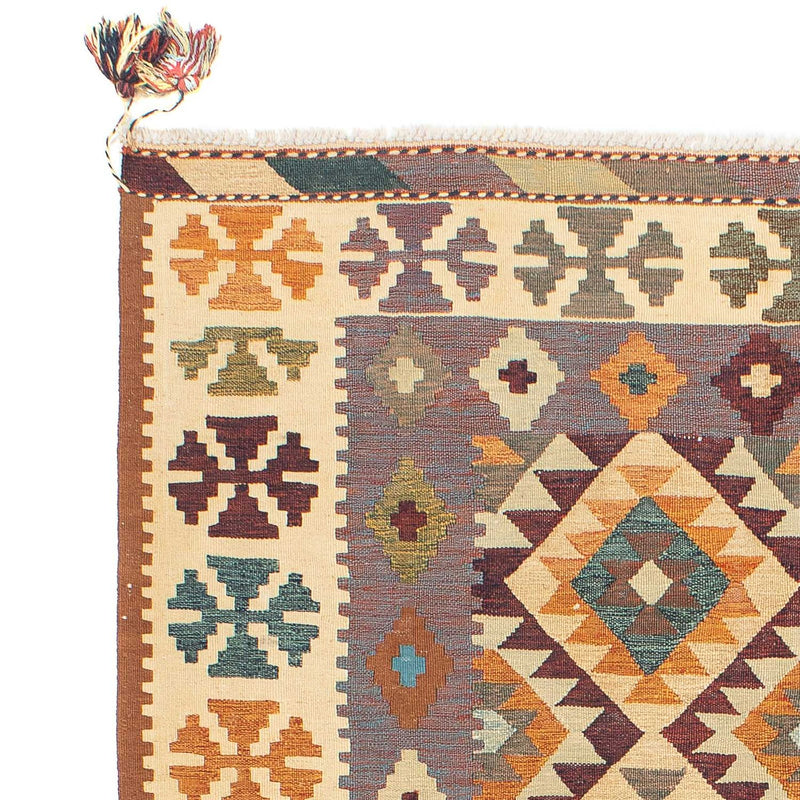 Kelim-tæppe - orientalsk - 210 x 145 cm - flerfarvet