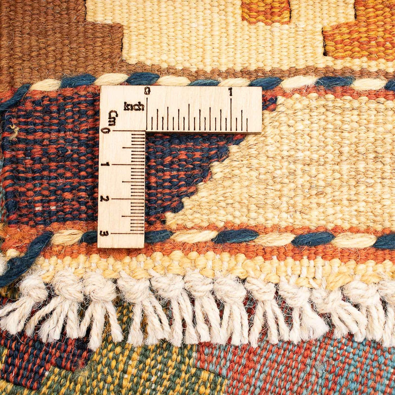 Kelim-tæppe - orientalsk - 210 x 145 cm - flerfarvet