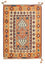 Kelim-tæppe - orientalsk - 208 x 143 cm - flerfarvet