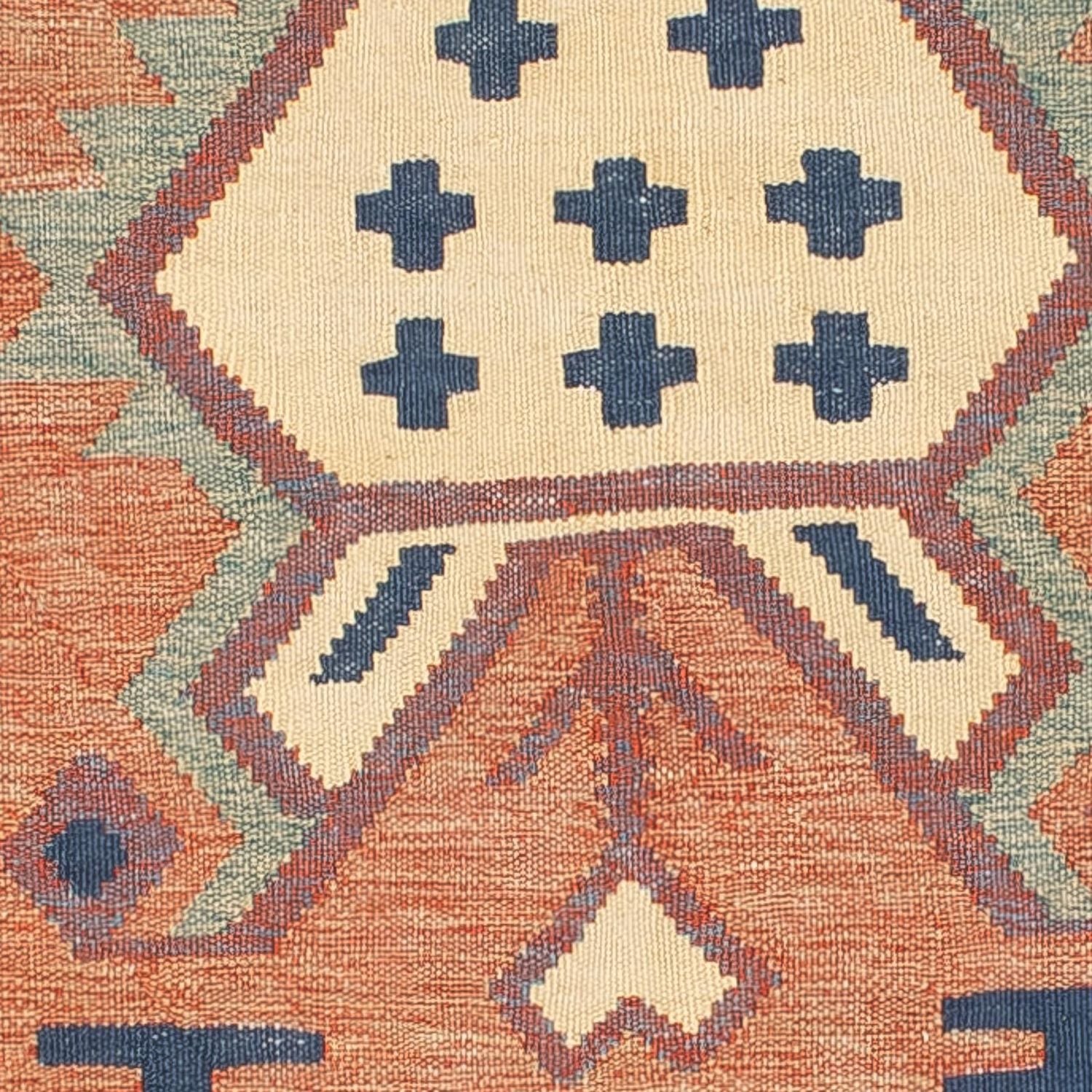 Kelim-tæppe - Trendy - 208 x 143 cm - flerfarvet