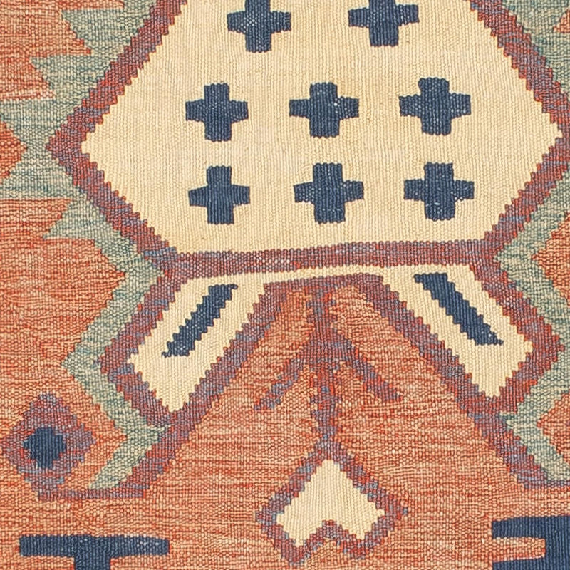 Kelim-tæppe - Trendy - 208 x 143 cm - flerfarvet