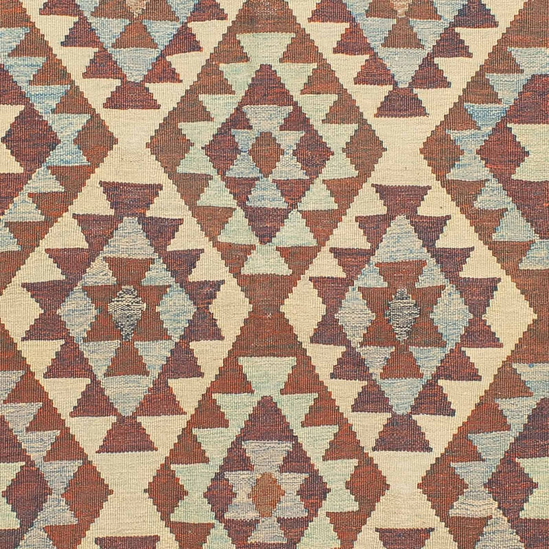 Kelim-tæppe - orientalsk - 202 x 140 cm - flerfarvet