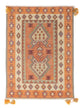 Moderne kilim Tæppe 203x150cm - Uldtæppe
