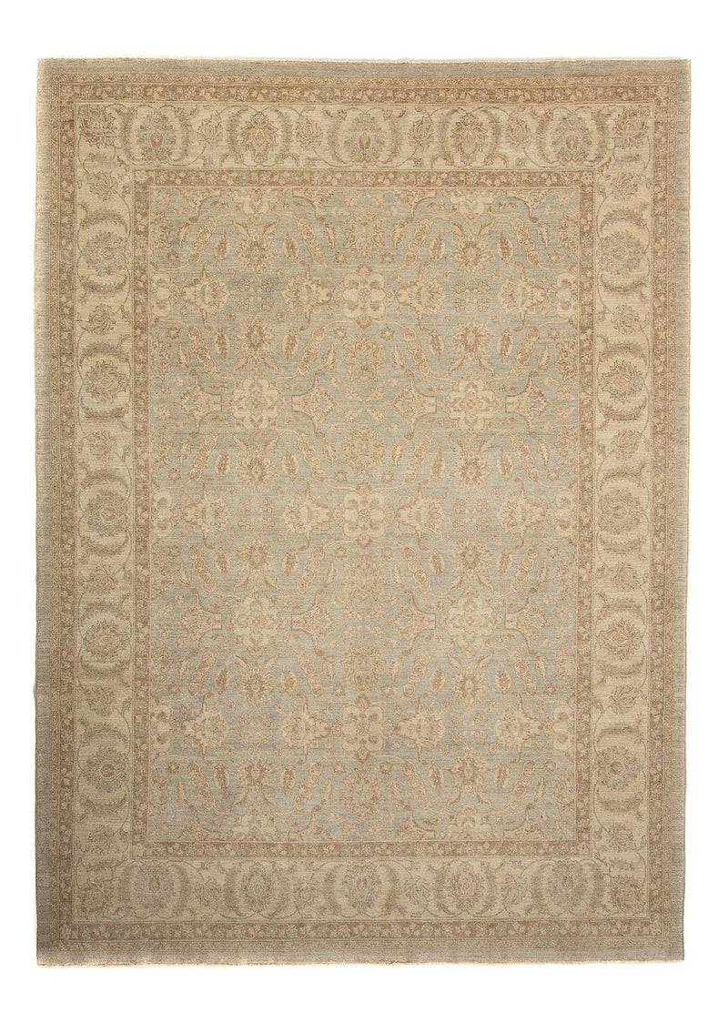 Persisk tæppe - Tabriz - 313 x 250 cm - lys brun