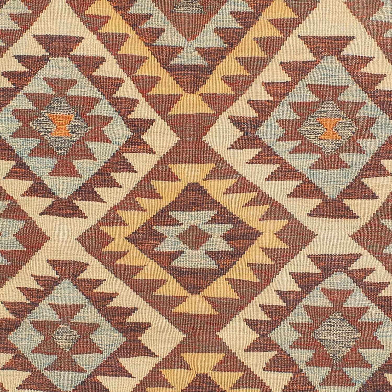 Kelim-tæppe - orientalsk - 200 x 146 cm - flerfarvet