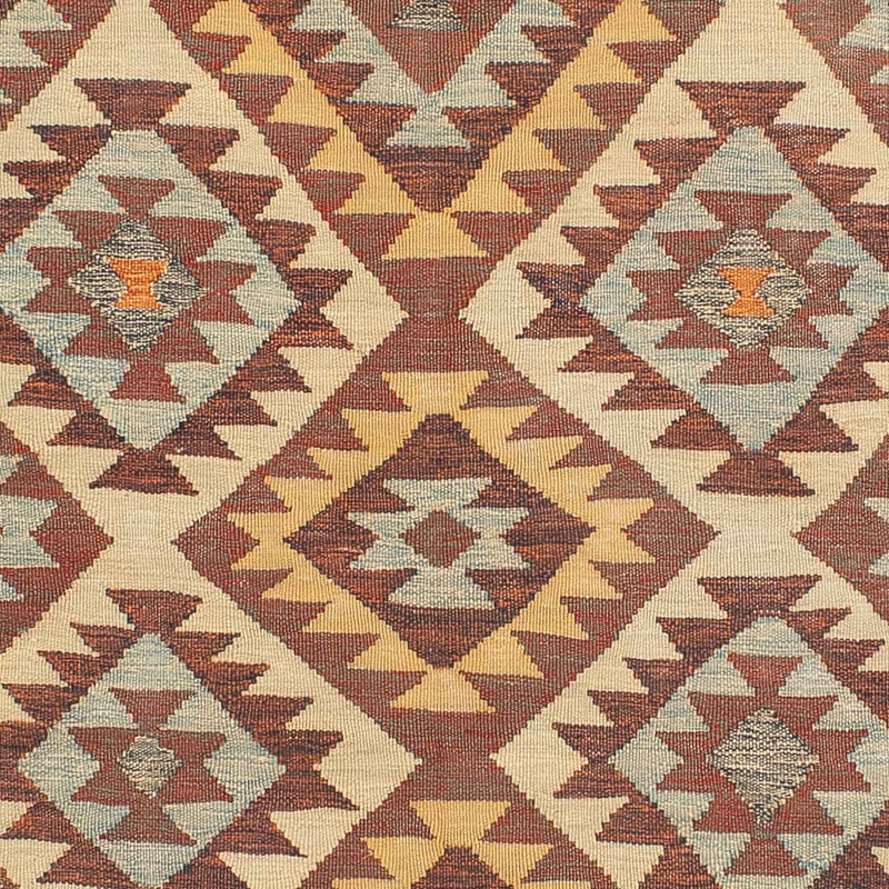 Kelim-tæppe - orientalsk - 200 x 146 cm - flerfarvet
