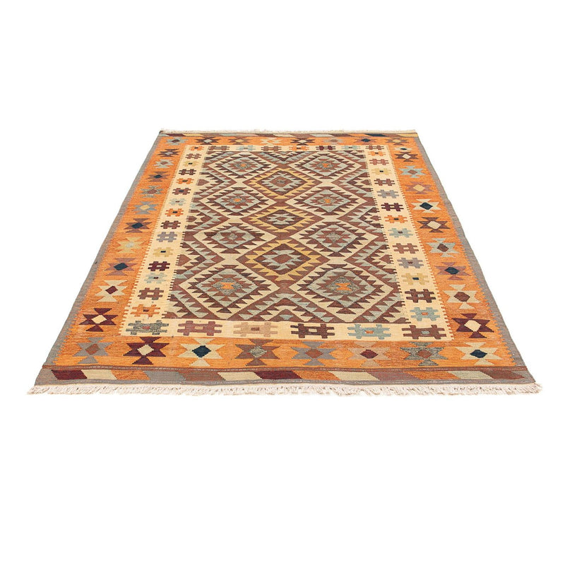 Kelim-tæppe - orientalsk - 200 x 146 cm - flerfarvet