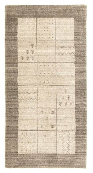 Vintage tæppe - 140 x 70 cm - sølv
