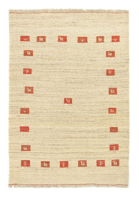Gabbeh-tæppe - Indus - 180 x 120 cm - beige