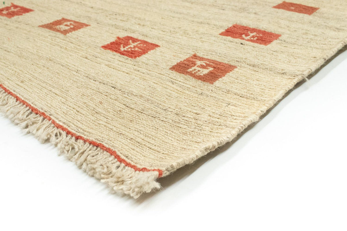 Gabbeh-tæppe - Indus - 180 x 120 cm - beige