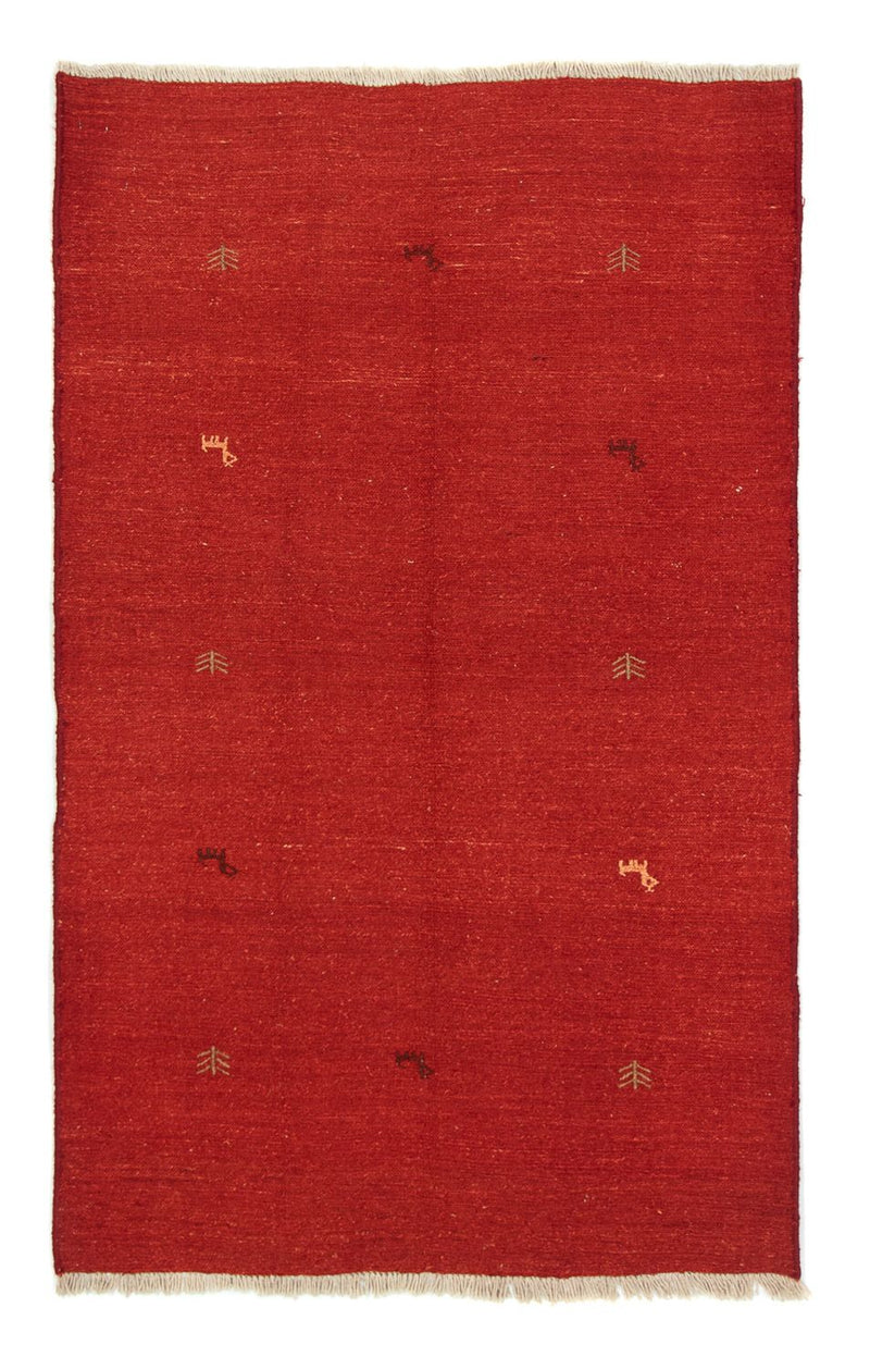 Gabbeh-tæppe - Indus - 180 x 120 cm - rød