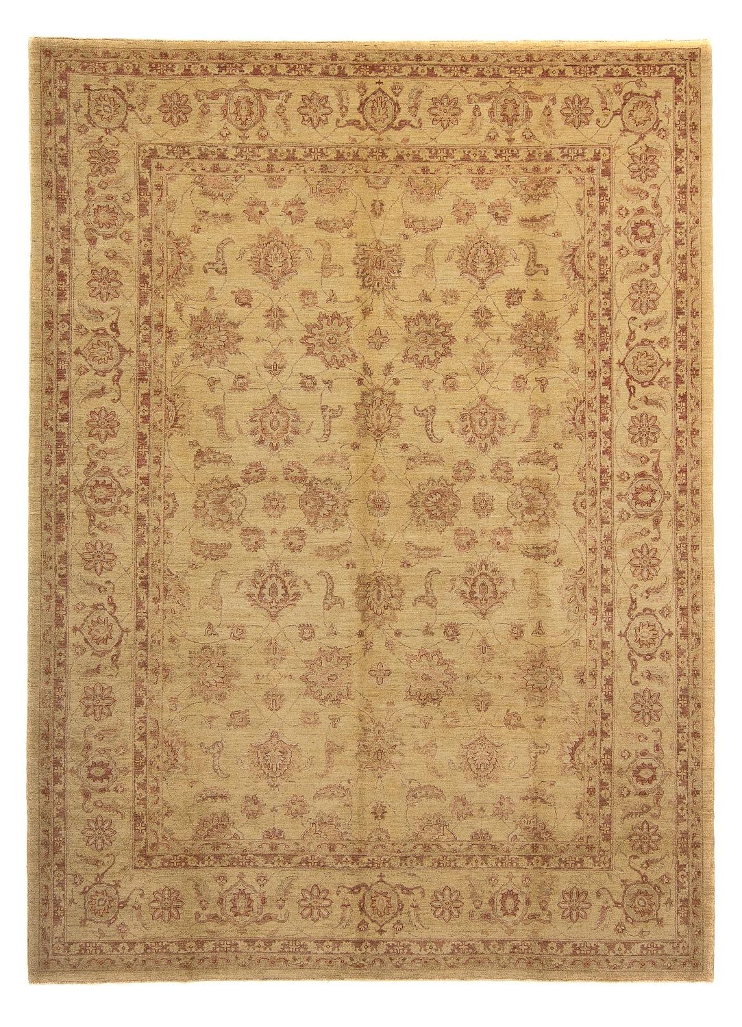 Ziegler Carpet - 414 x 310 cm - lys brun