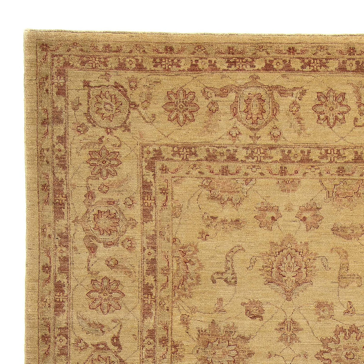 Ziegler Carpet - 414 x 310 cm - lys brun