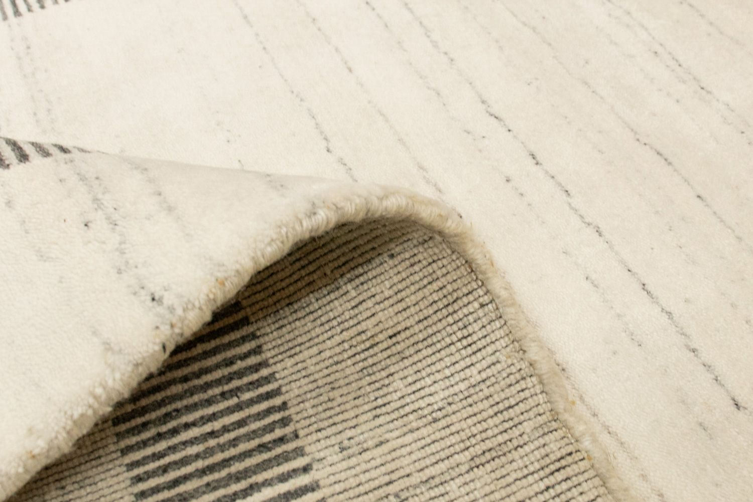 Vintage tæppe - 160 x 90 cm - beige