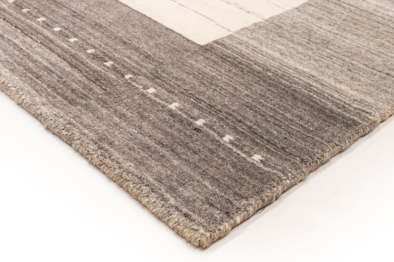 Vintage tæppe - 200 x 140 cm - beige