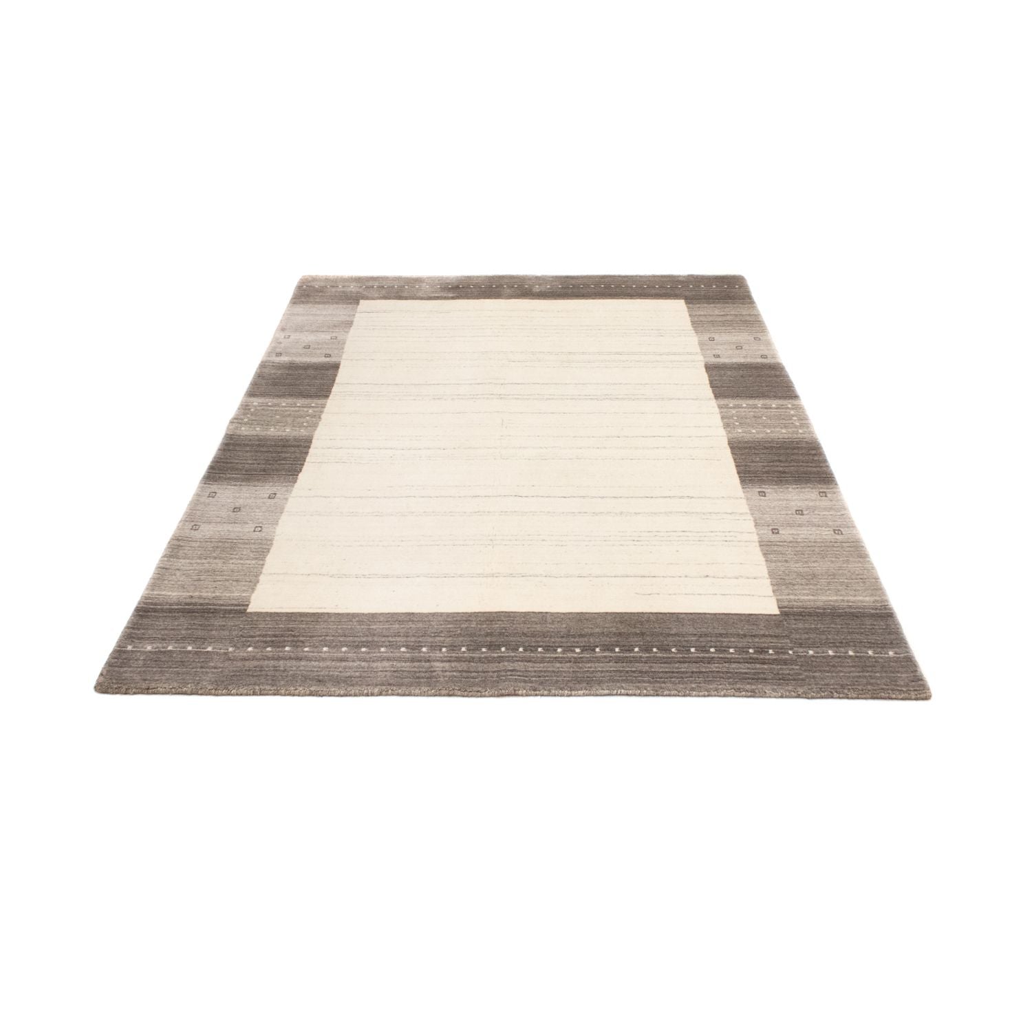 Vintage tæppe - 200 x 140 cm - beige