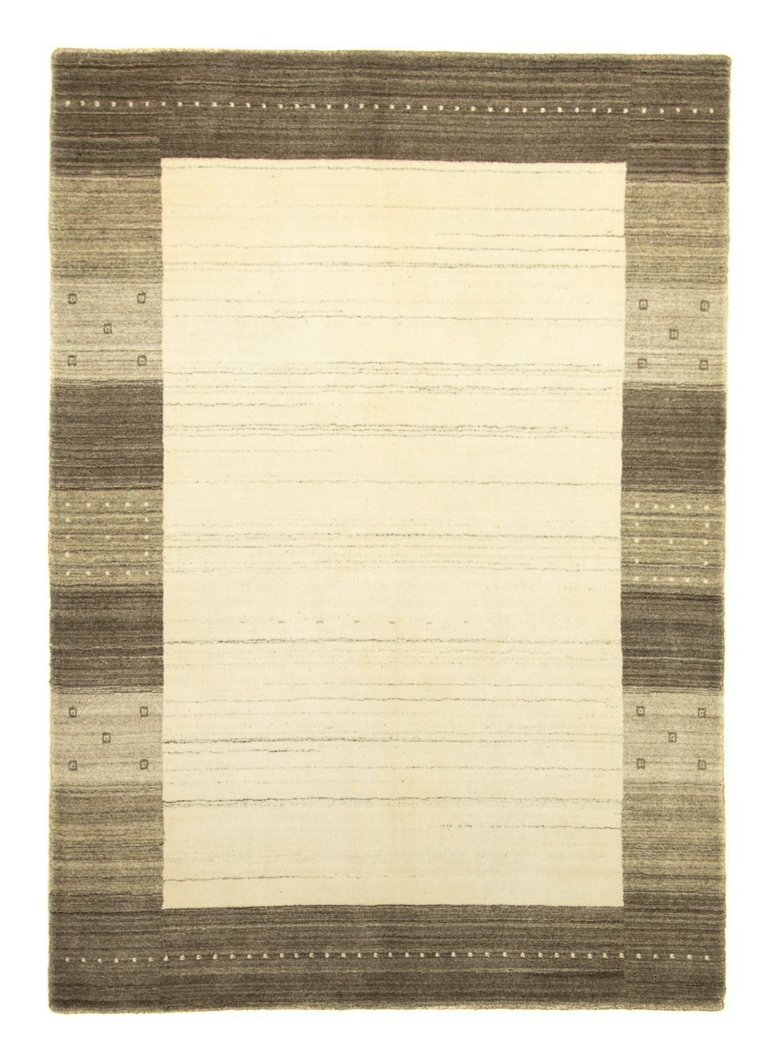 Vintage tæppe - 200 x 140 cm - beige