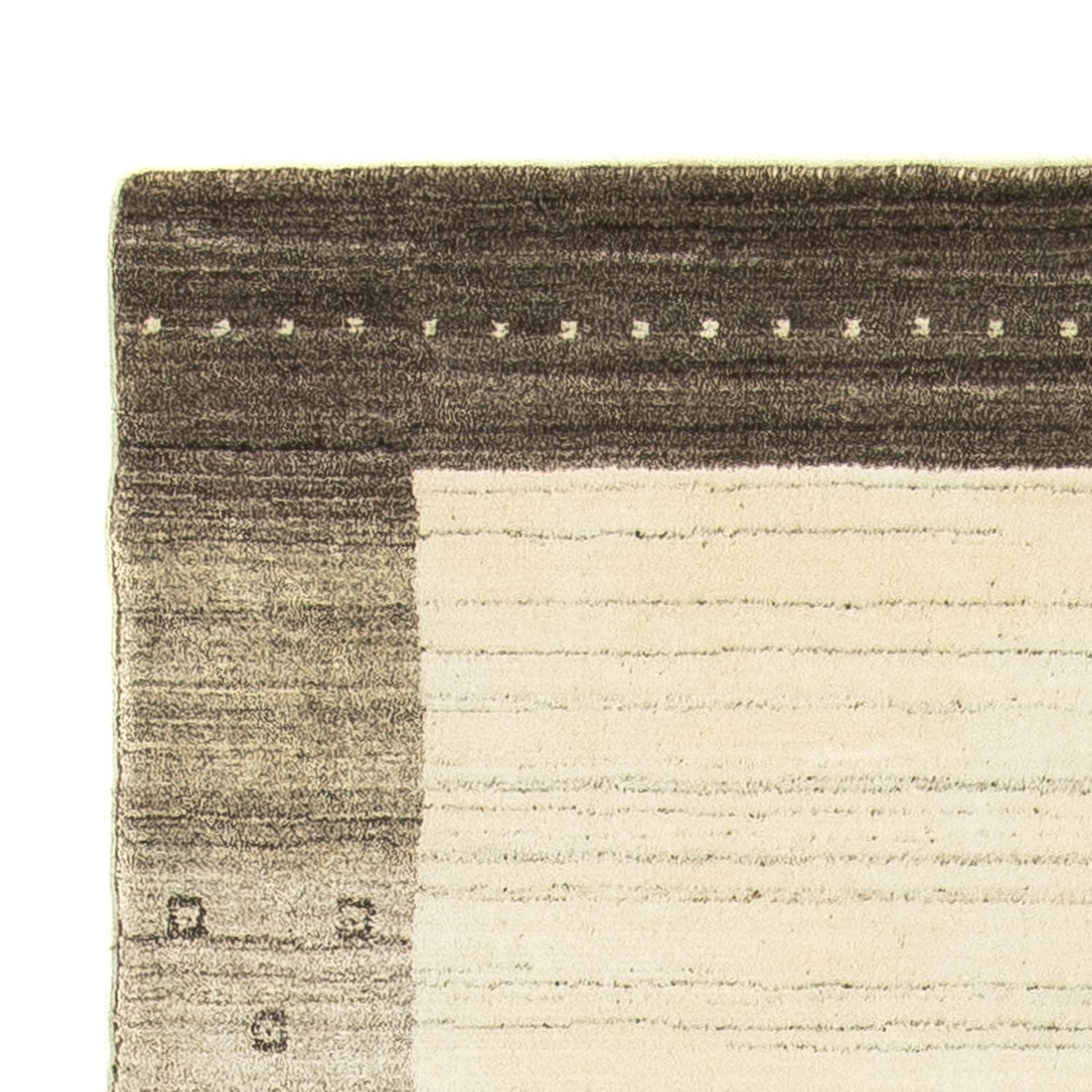 Gabbeh Tæppe - Loribaft Persisk - 160 x 90 cm - beige