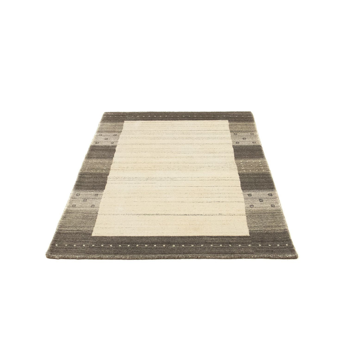 Gabbeh Tæppe - Loribaft Persisk - 160 x 90 cm - beige