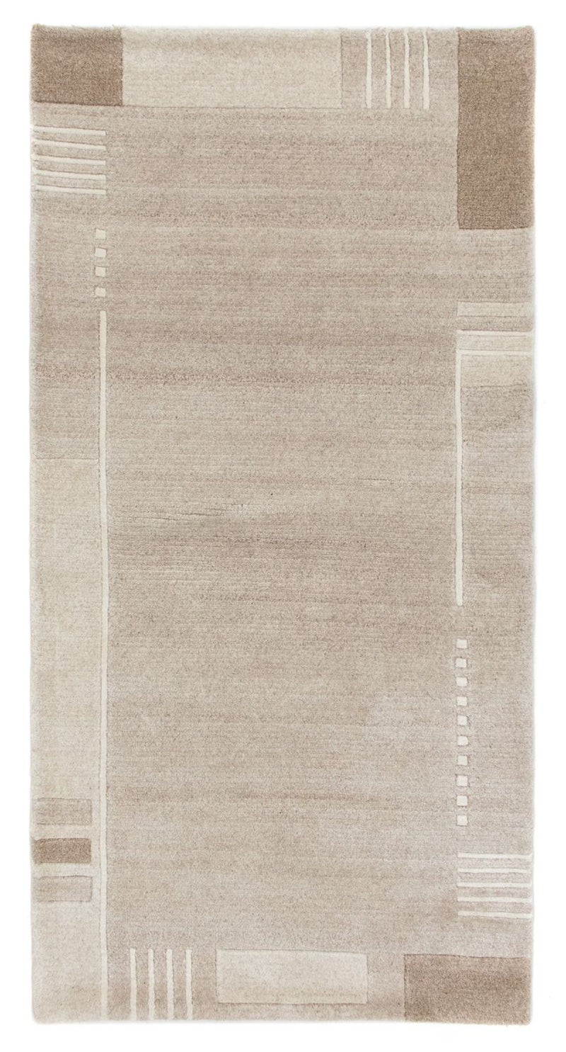 Nepal Tæppe - 140 x 70 cm - beige