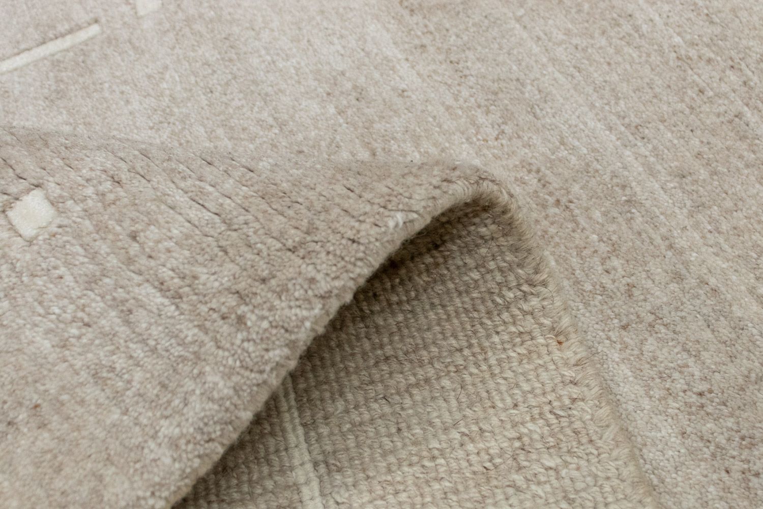 Nepal Tæppe - 140 x 70 cm - beige