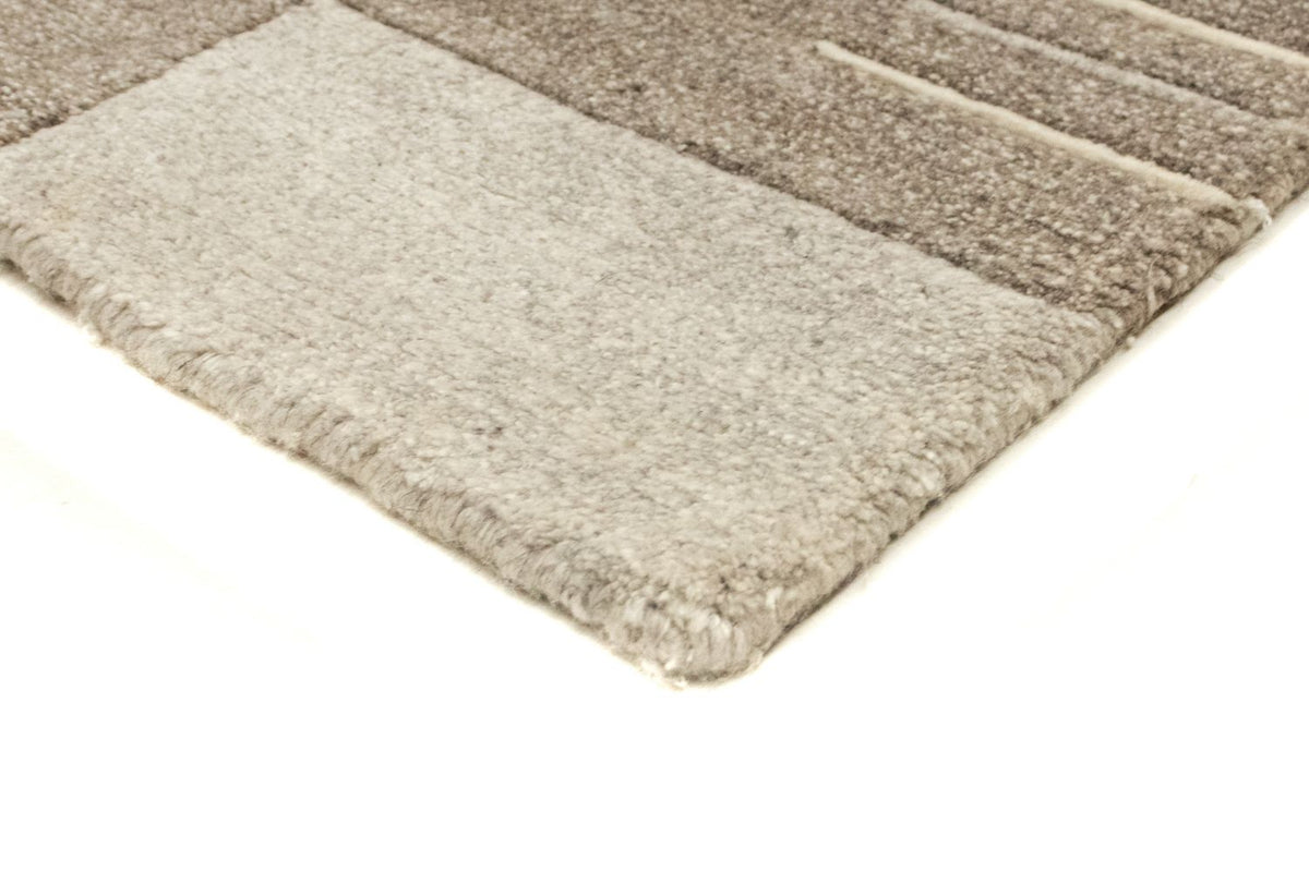 Nepal Tæppe - 160 x 90 cm - lys mocca