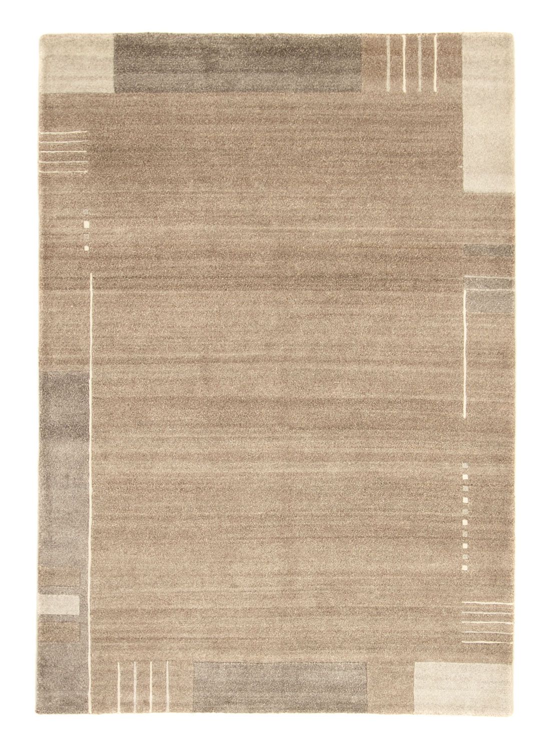 Nepal Tæppe - 200 x 140 cm - beige