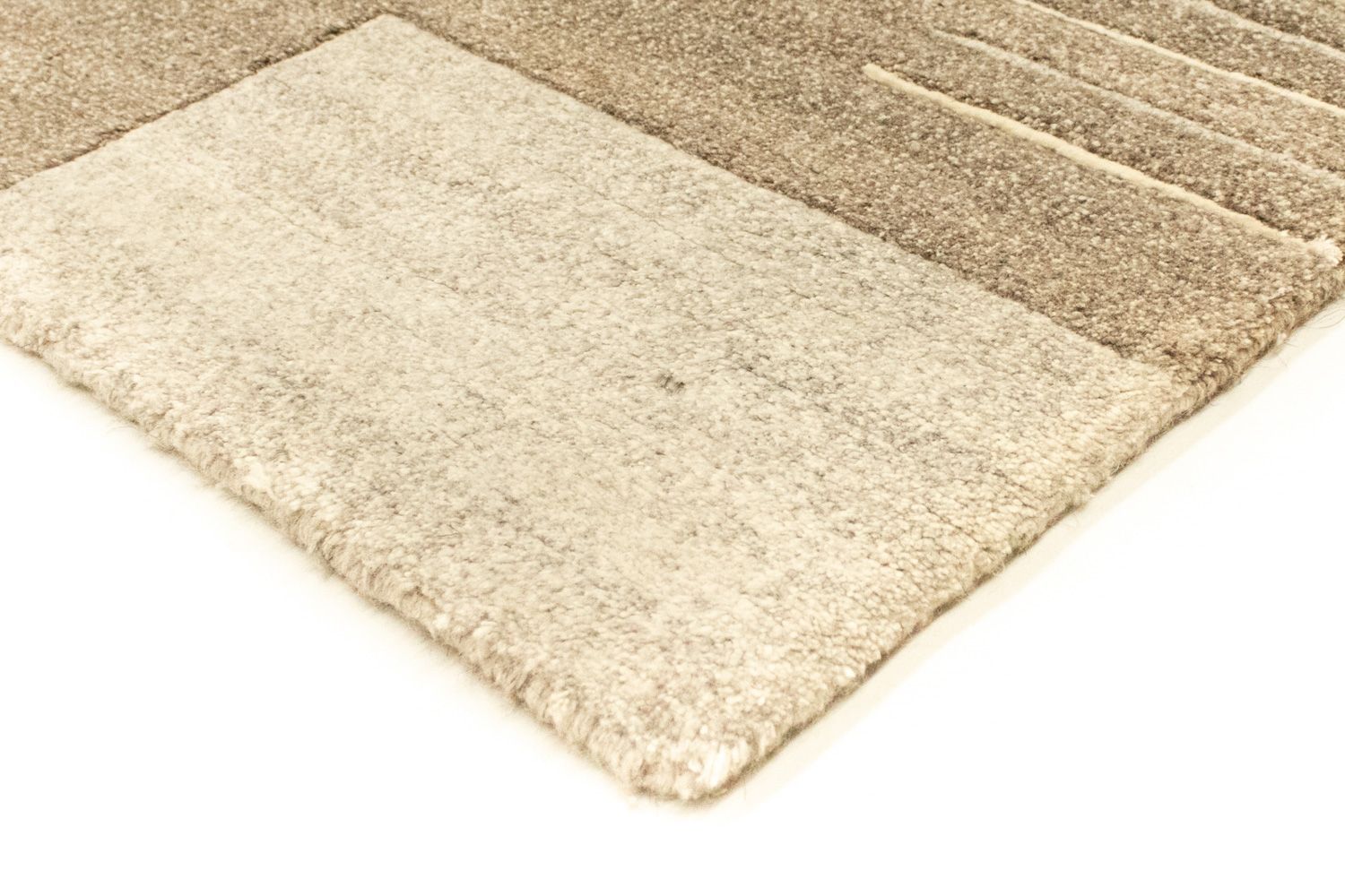 Nepal Tæppe - 200 x 140 cm - beige