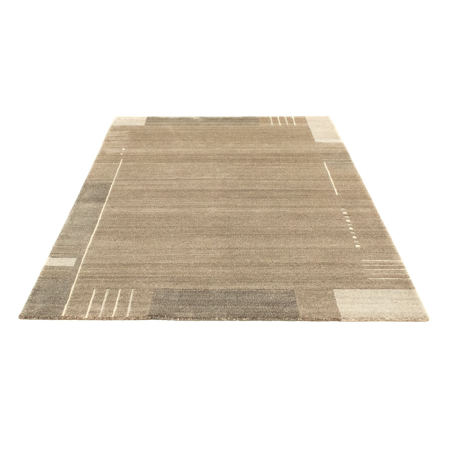 Nepal Tæppe - 200 x 140 cm - beige