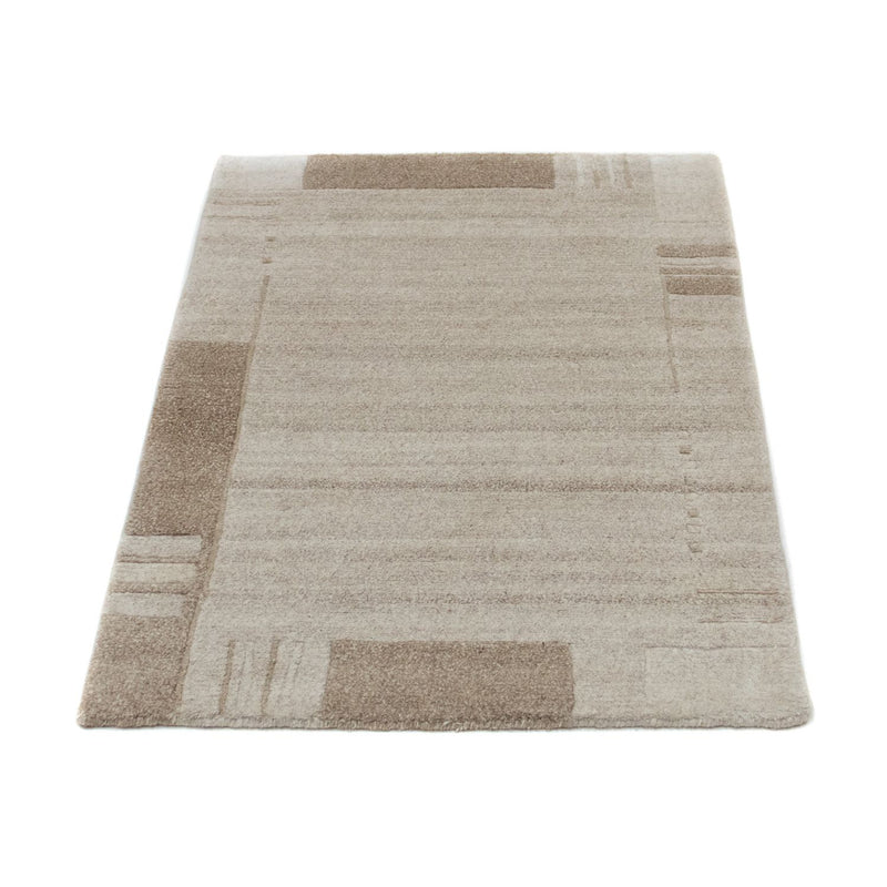 Nepal Tæppe - 90 x 60 cm - beige