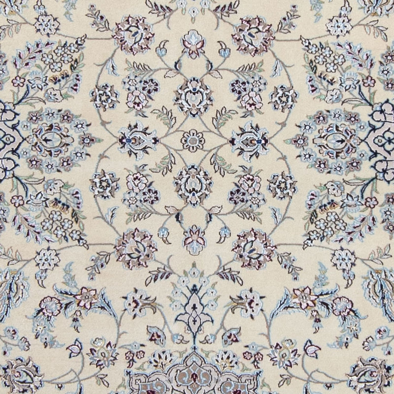 Løber Persisk tæppe - Nain - 446 x 100 cm - beige