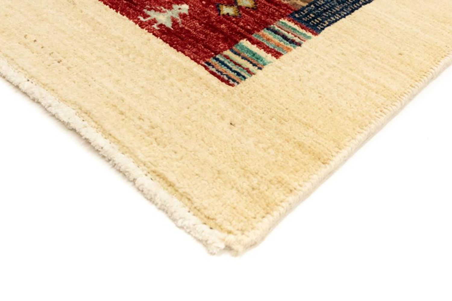 Designer tæppe - 137 x 69 cm - beige