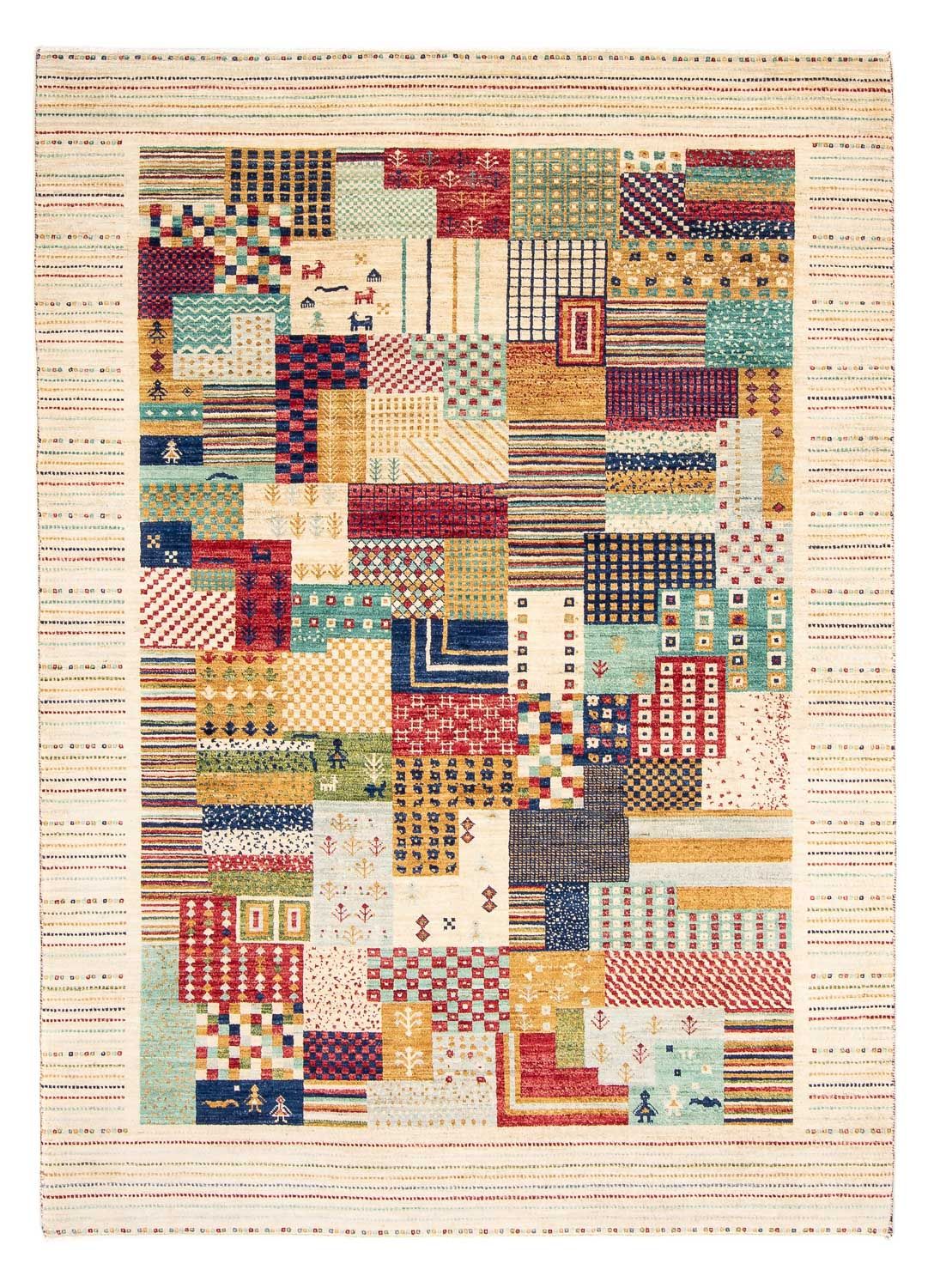 Designer tæppe - 238 x 170 cm - beige