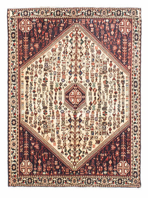 Persisk tæppe - Nomadisk - 143 x 110 cm - beige
