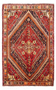 Persisk tæppe - Nomadisk - 255 x 163 cm - mørkerød