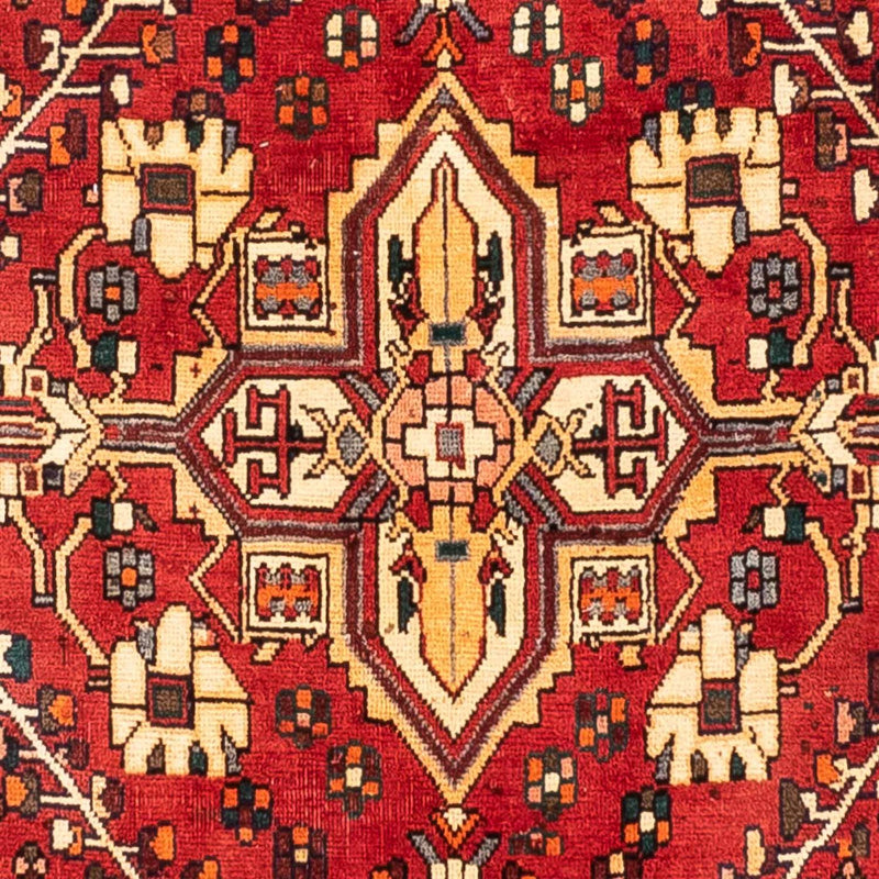 Persisk tæppe - Nomadisk - 255 x 163 cm - mørkerød