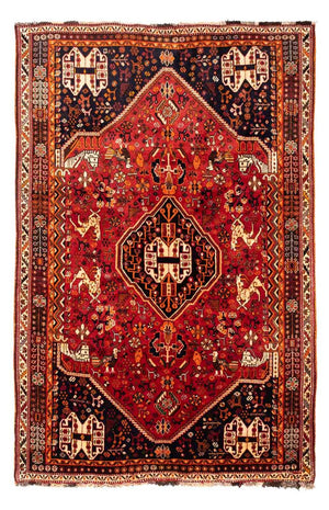 Persisk tæppe - Nomadisk - 248 x 160 cm - rød