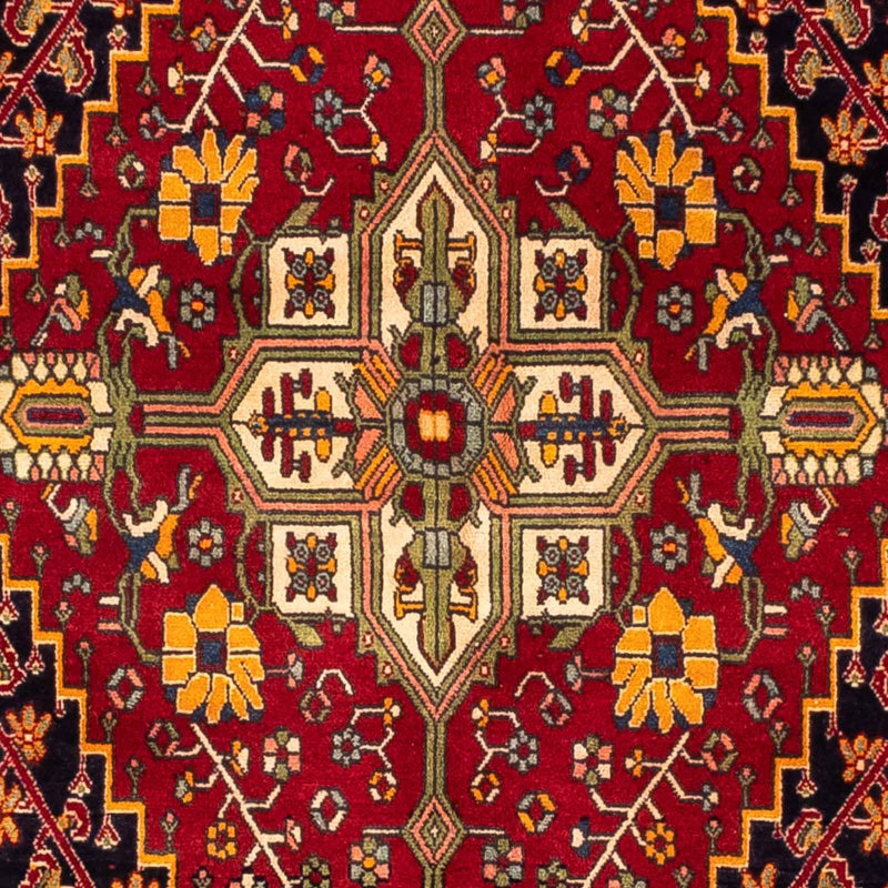 Persisk tæppe - Nomadisk - 250 x 152 cm - mørkerød