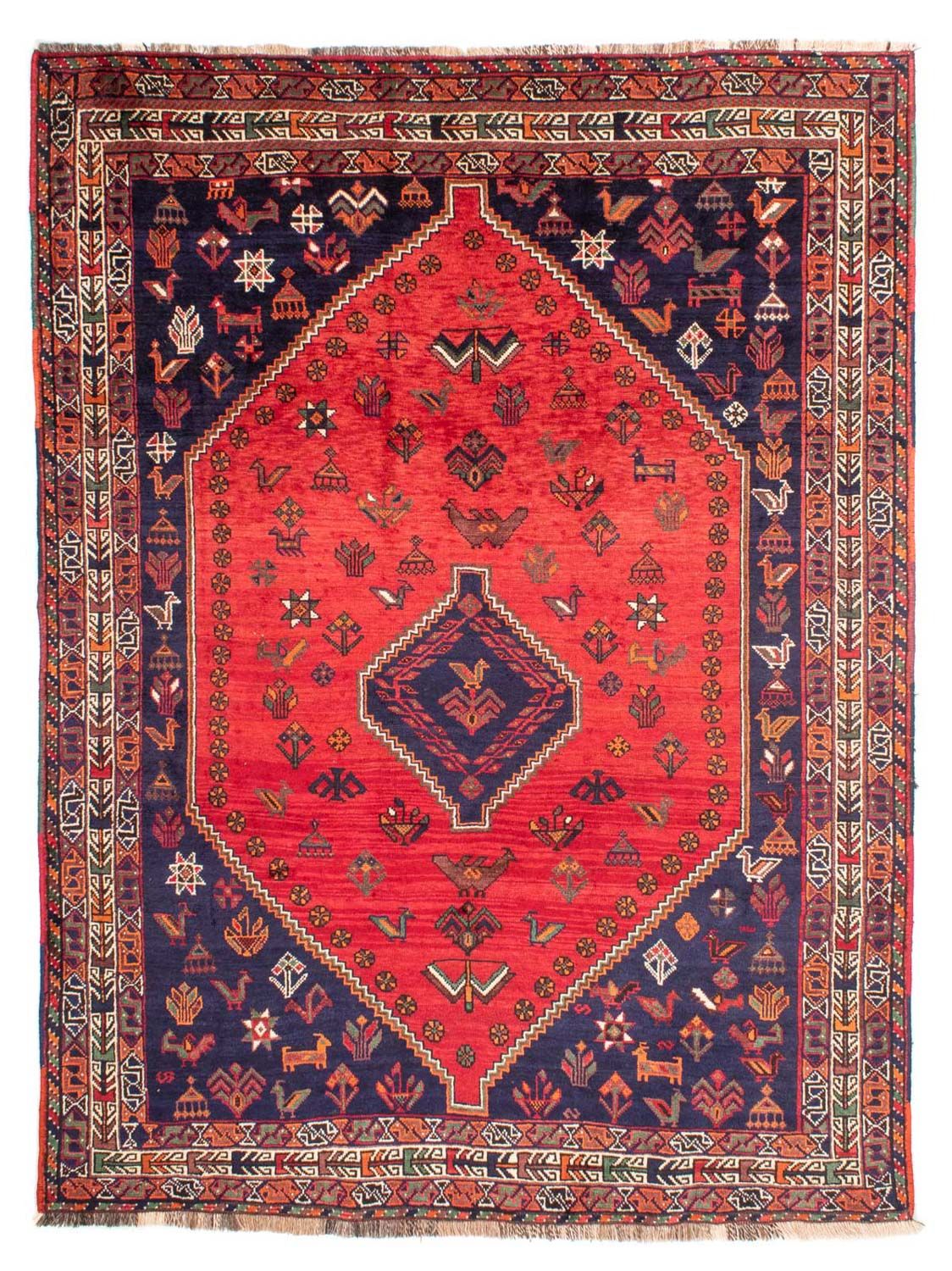 Persisk tæppe - Nomadisk - 277 x 210 cm - rød