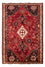 Persisk tæppe - Nomadisk - 251 x 168 cm - mørkerød