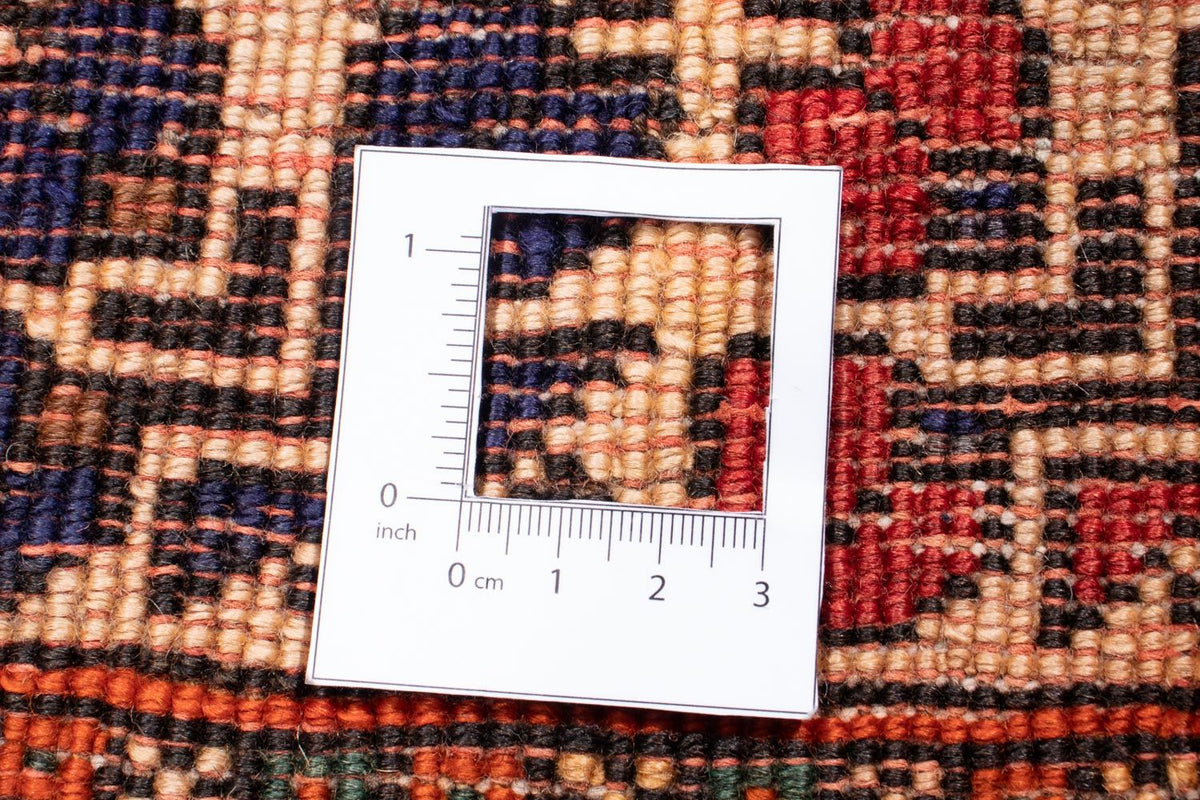 Løber Persisk tæppe - Nomadisk - 412 x 107 cm - rød