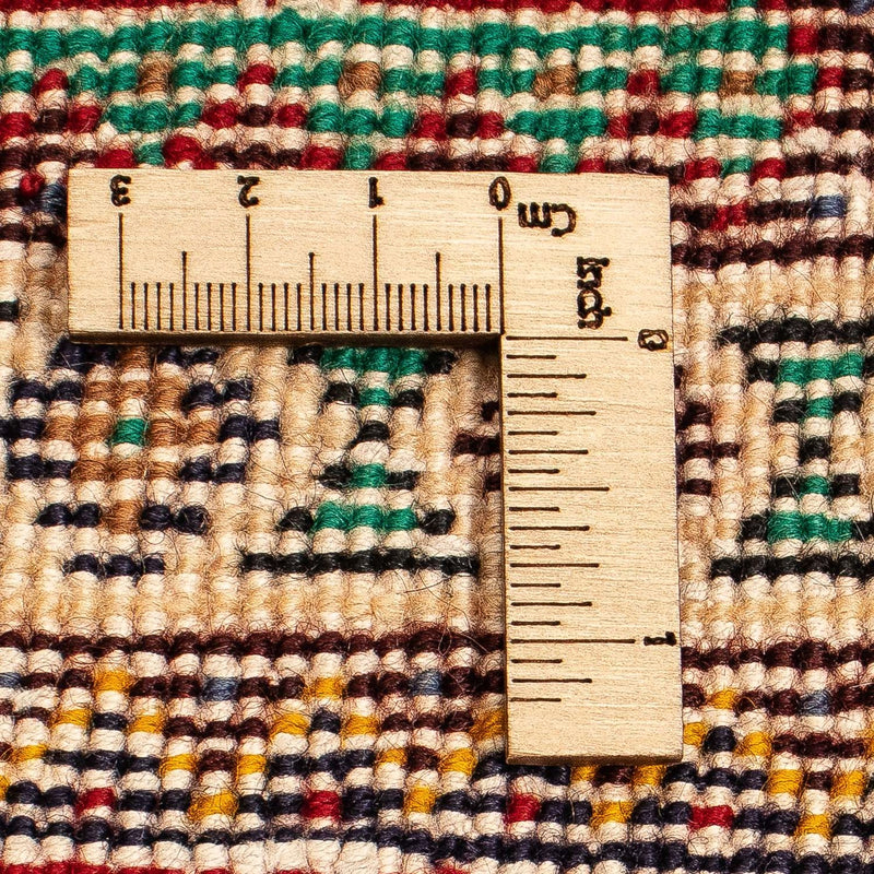 Persisk tæppe - Nomadisk - 405 x 292 cm - mørkerød
