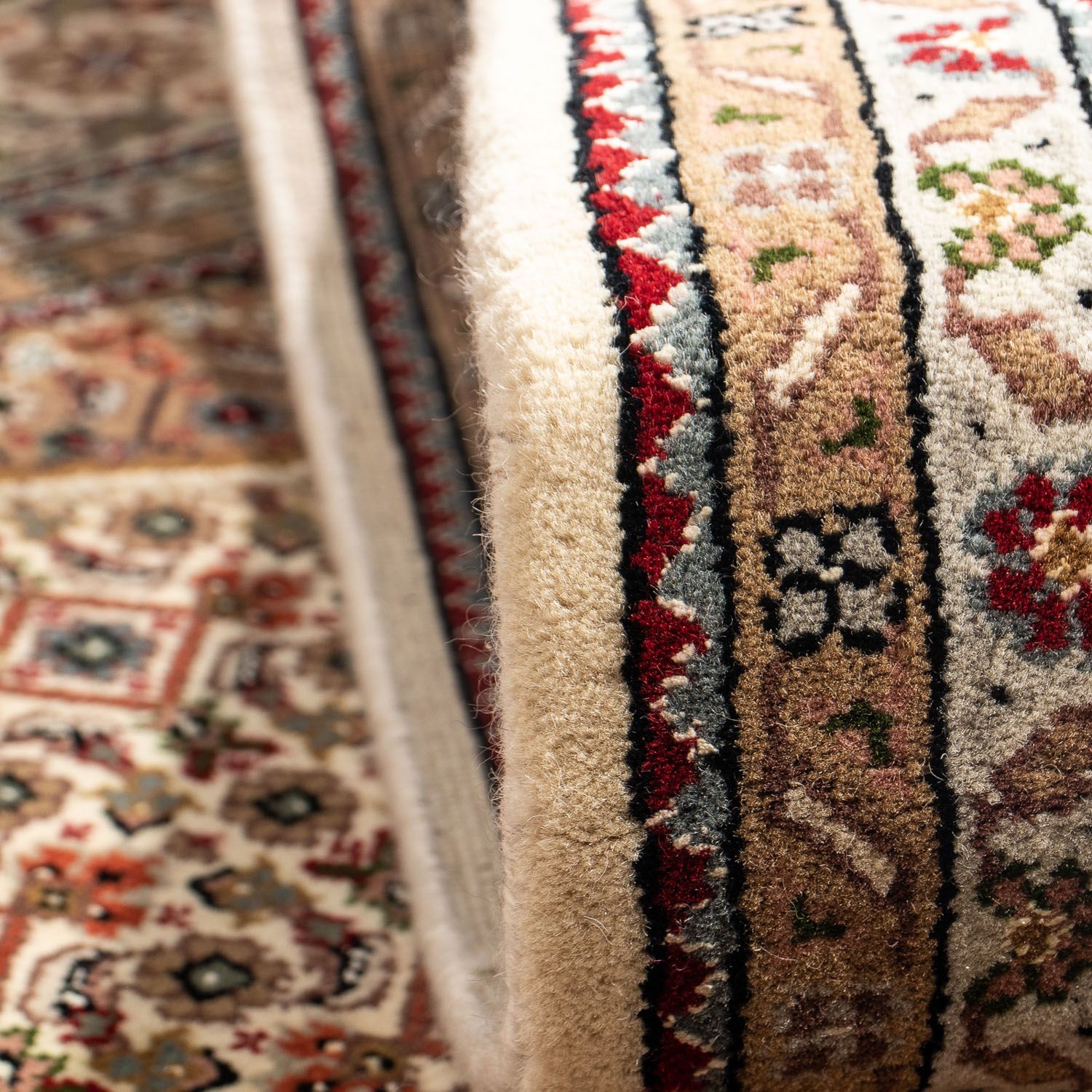 Persisk tæppe - Tabriz - 239 x 172 cm - beige