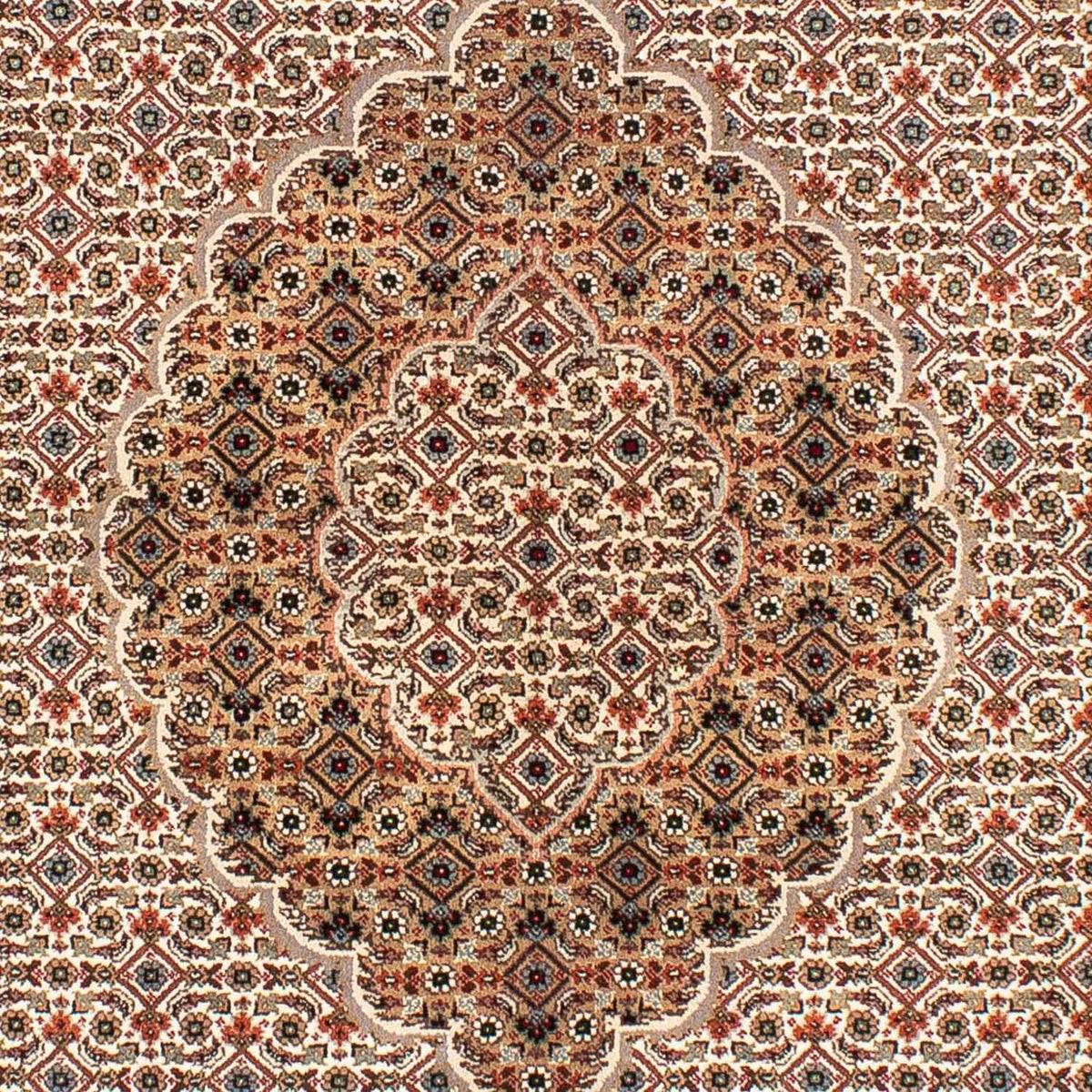 Persisk tæppe - Tabriz - 241 x 173 cm - beige