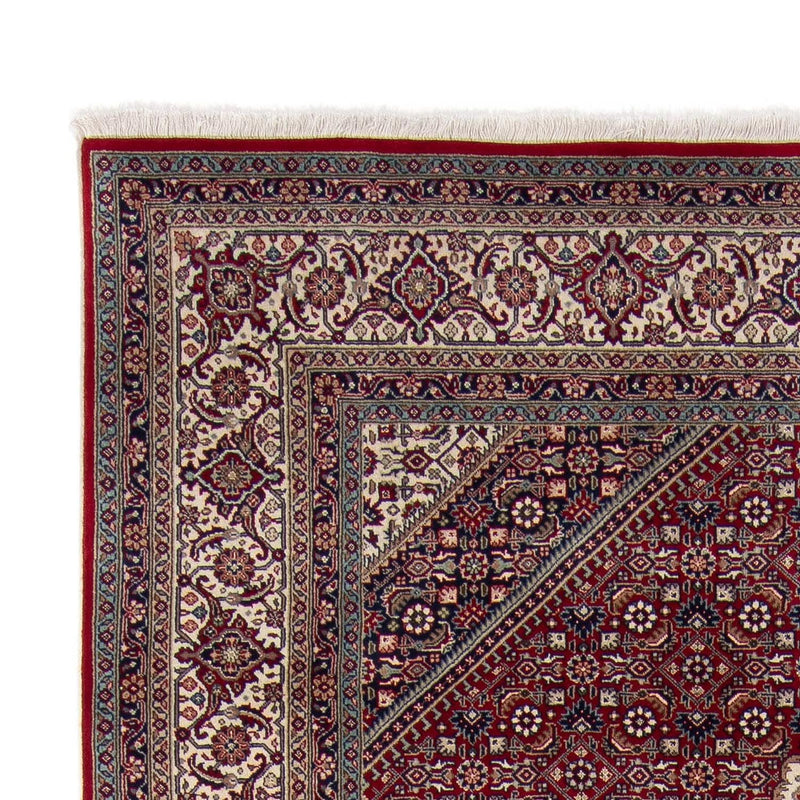 Persisk tæppe - Bijar - Royal - 297 x 202 cm - mørkerød