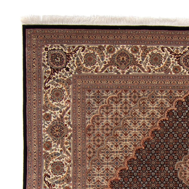 Persisk tæppe - Tabriz - 303 x 201 cm - mørkeblå